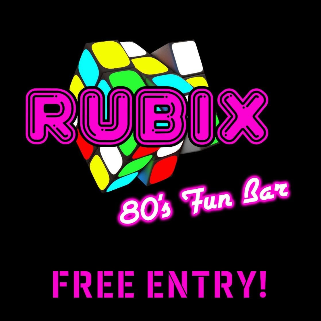 Rubix – 80’s 3D Party this weekend at Rubix Bar