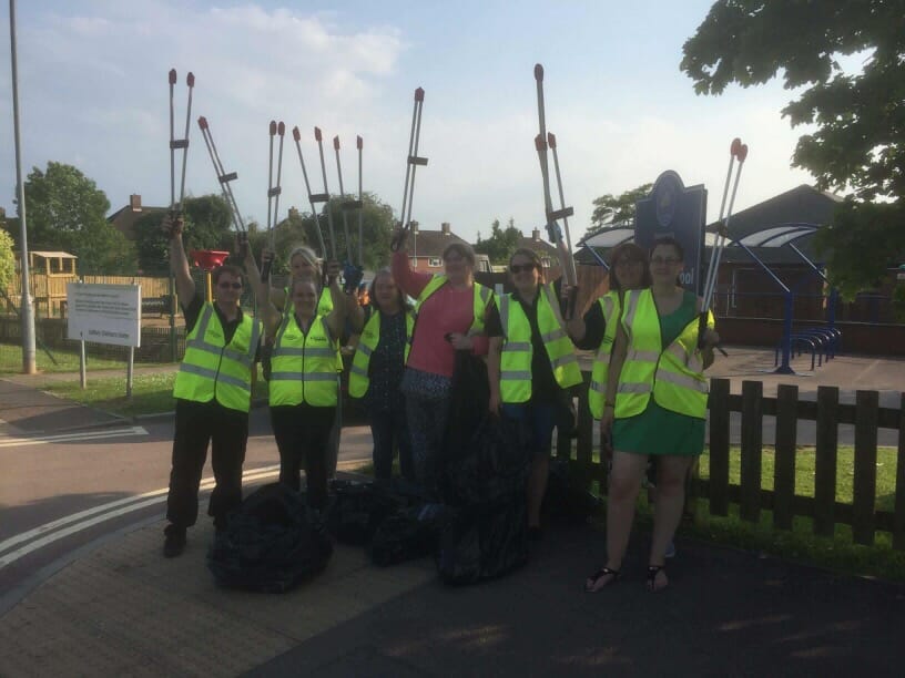 Ledbury Litter Pickers look for a leader
