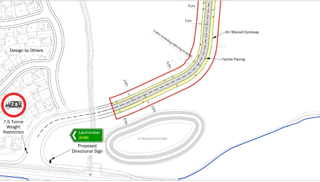 Planning Application Approved For Link Road Between A49 & Roman Road