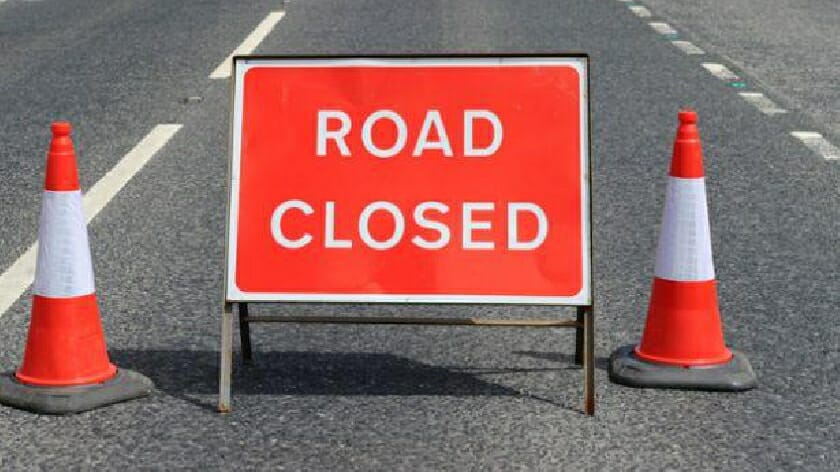 Section of A4103 to close for Resurfacing Work