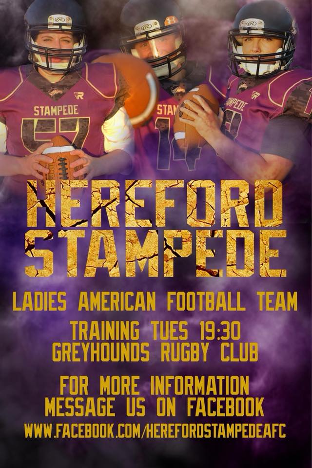Ladies American Football team look for new players