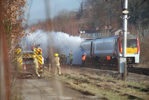 NEWS | Passengers evacuated after train fire at Pontrilas
