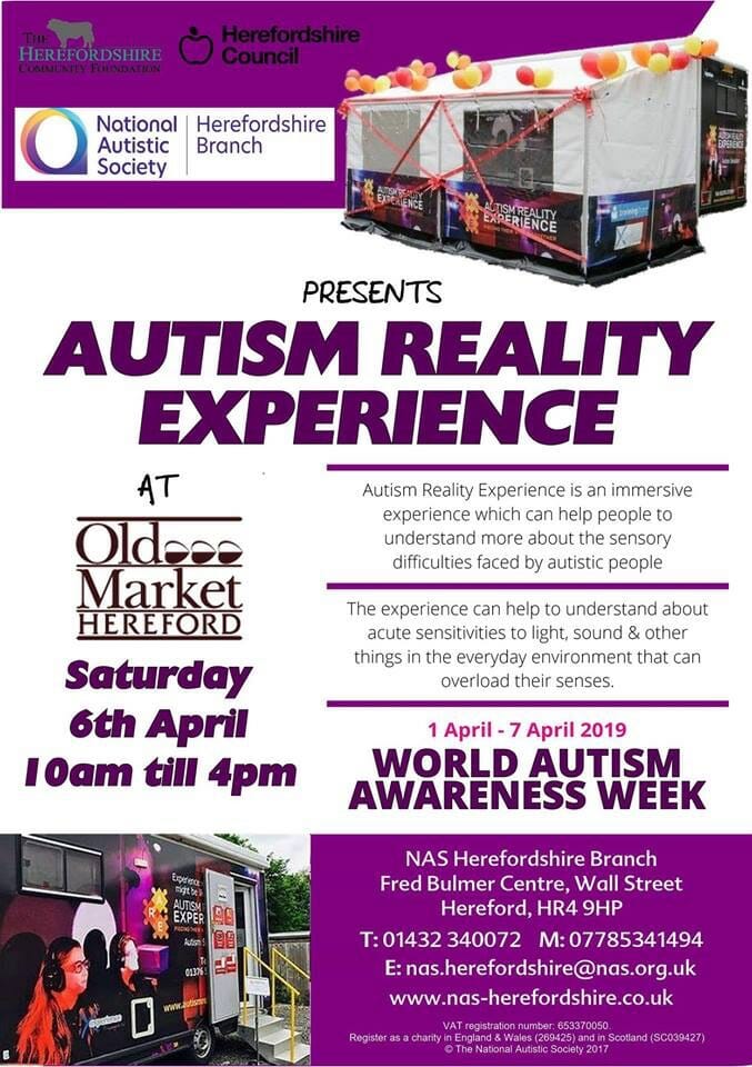WHAT’S ON? | Autism Reality Experience at Old Market today