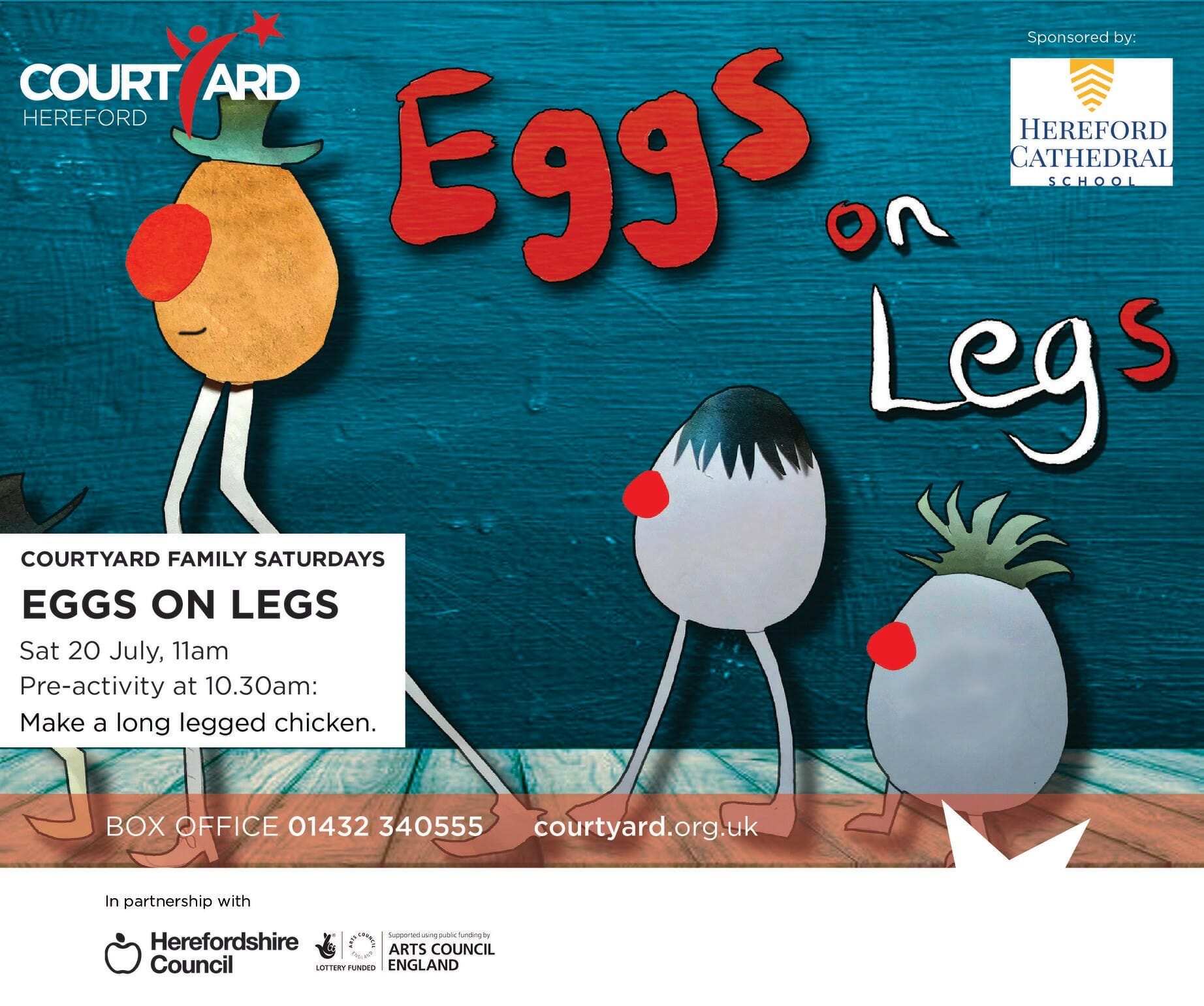 WHAT’S ON? | Eggs on Legs at The Courtyard