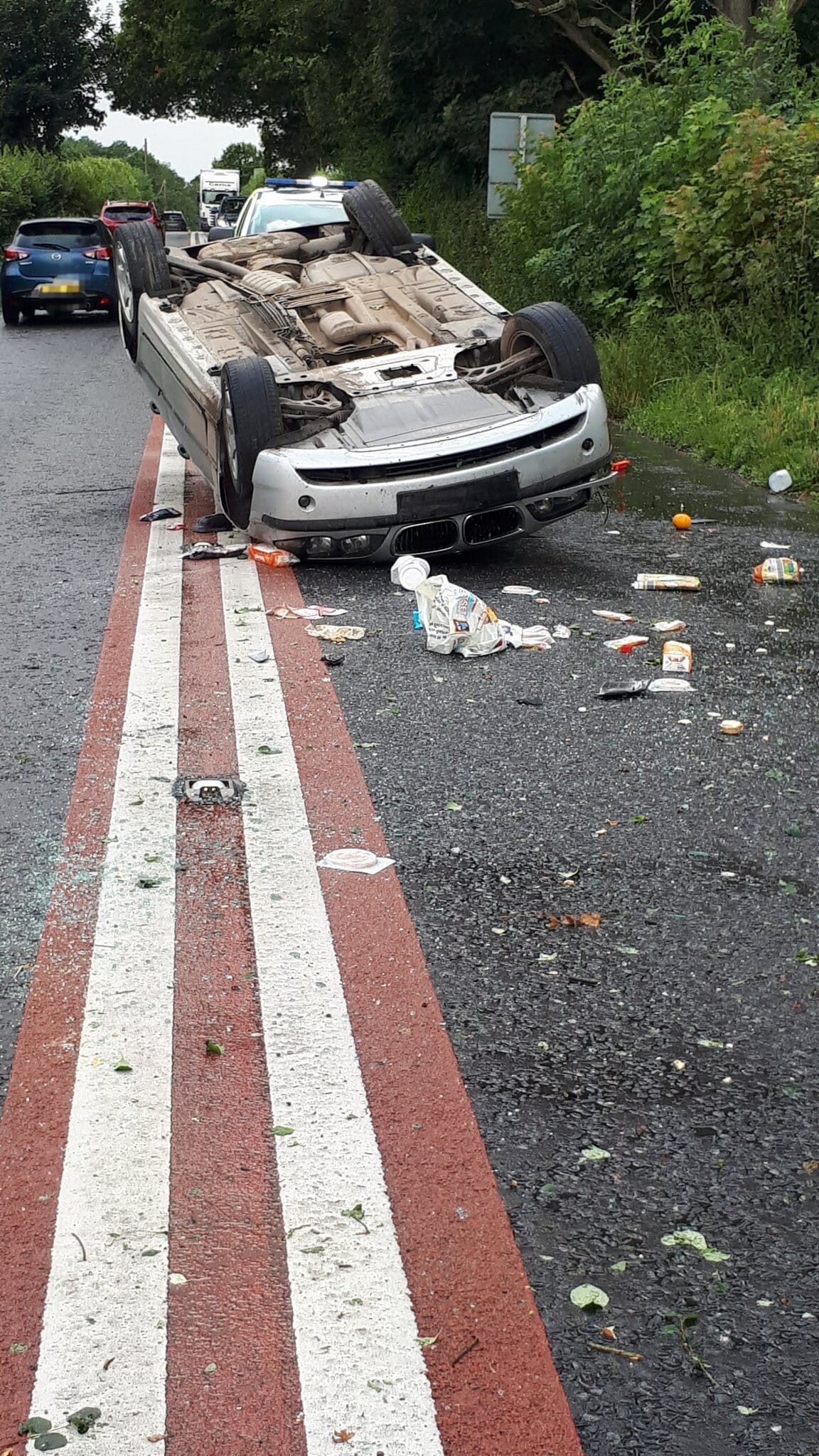 NEWS | Driver taken to hospital following crash