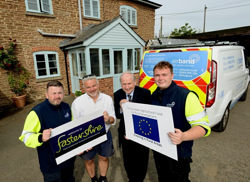 NEWS | Work steams ahead bringing fibre broadband to parts of rural Herefordshire