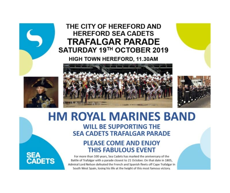 WHAT’S ON? | Trafalgar Day Celebrations to take place in Hereford
