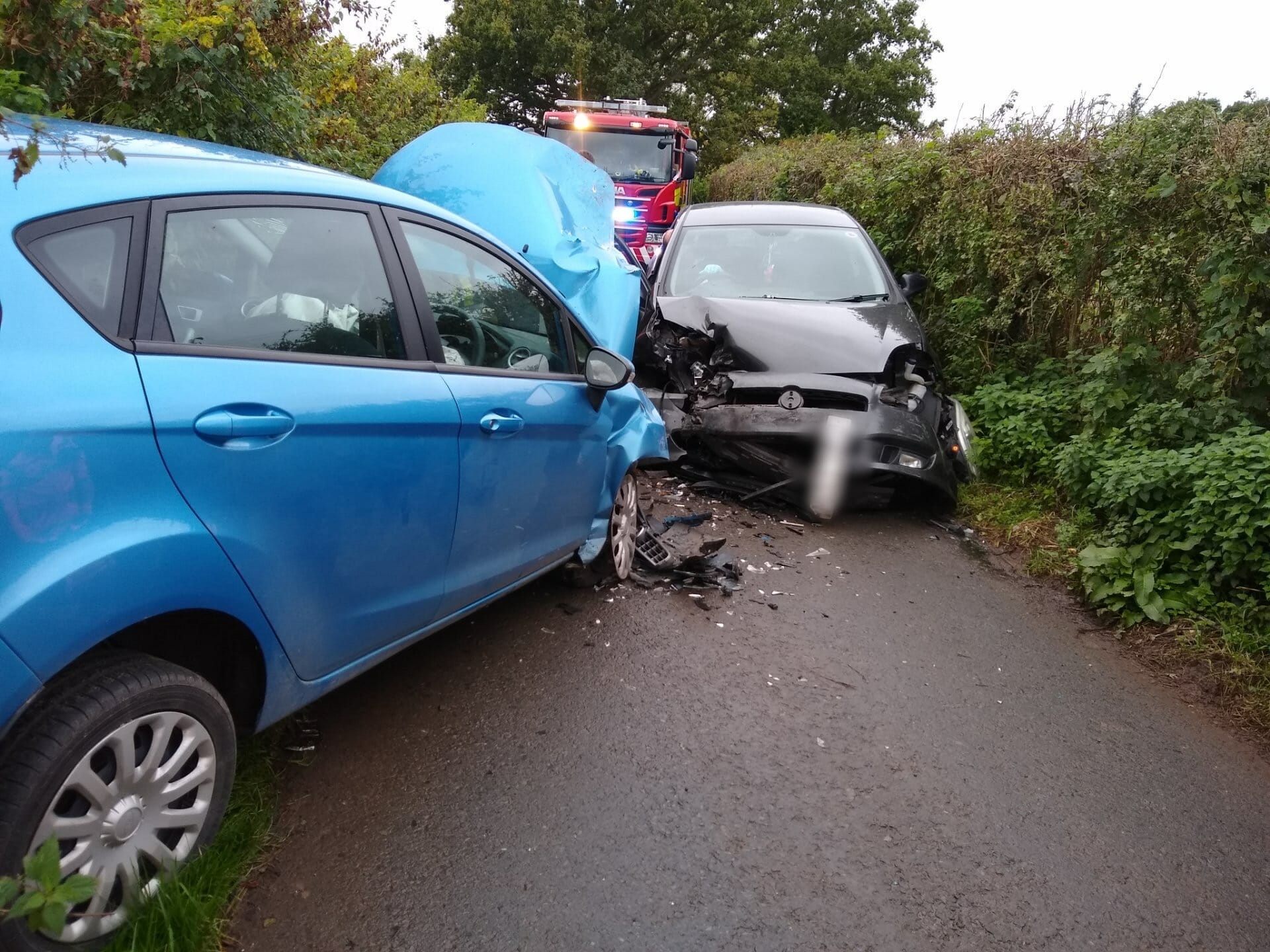 NEWS | Emergency services respond to RTC at Newton