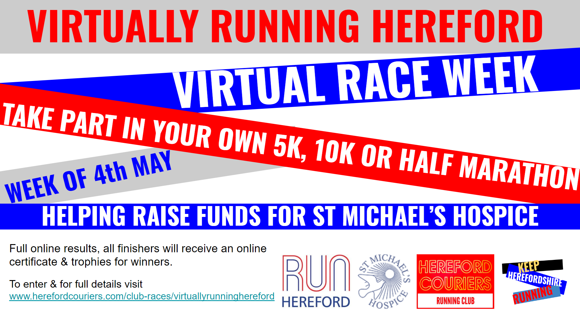 RUNNING | Hereford Couriers to run virtual race for St Michael’s Hospice