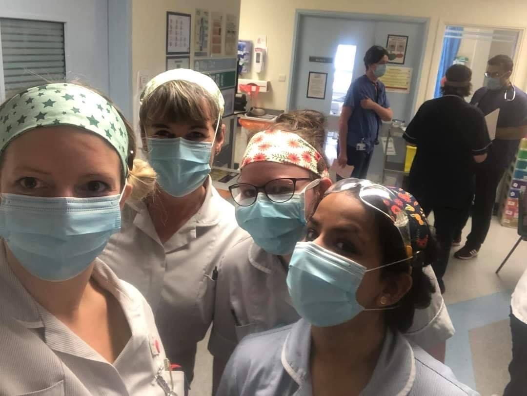 NEWS | Hospital staff take to Facebook to say thank you for headbands