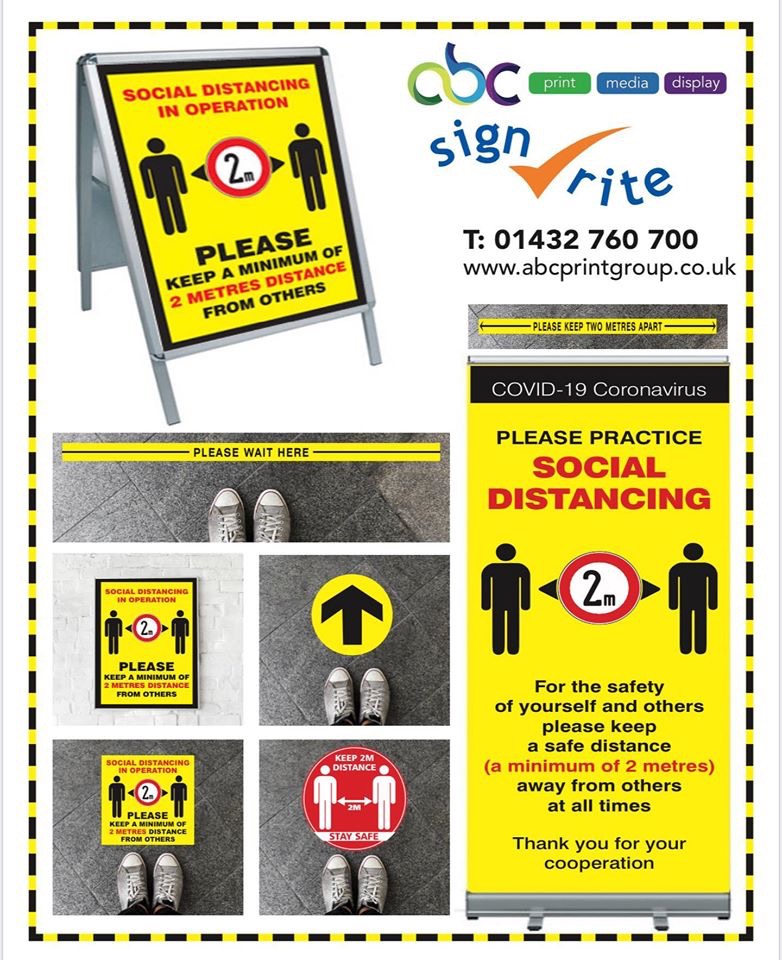 BUSINESS | Get help with Social Distancing with ABC Sign-Rite