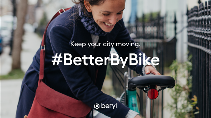 NEWS | Free 30 minute Beryl Bike rides from today