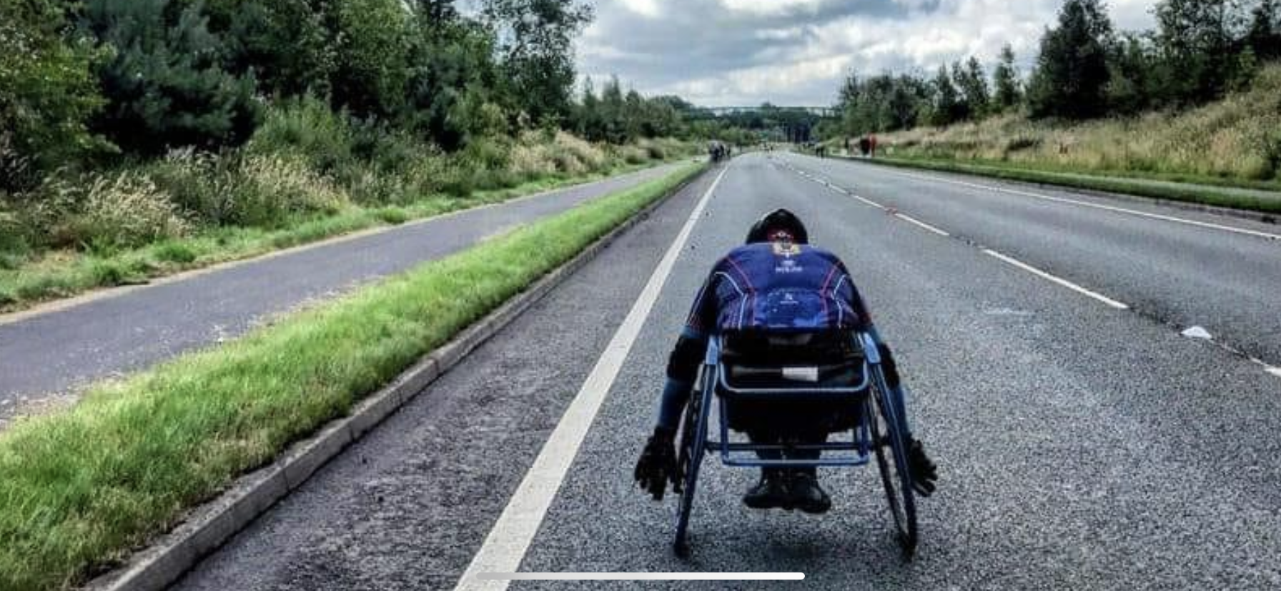 NEWS | Wheelchair user travels through Herefordshire during challenge