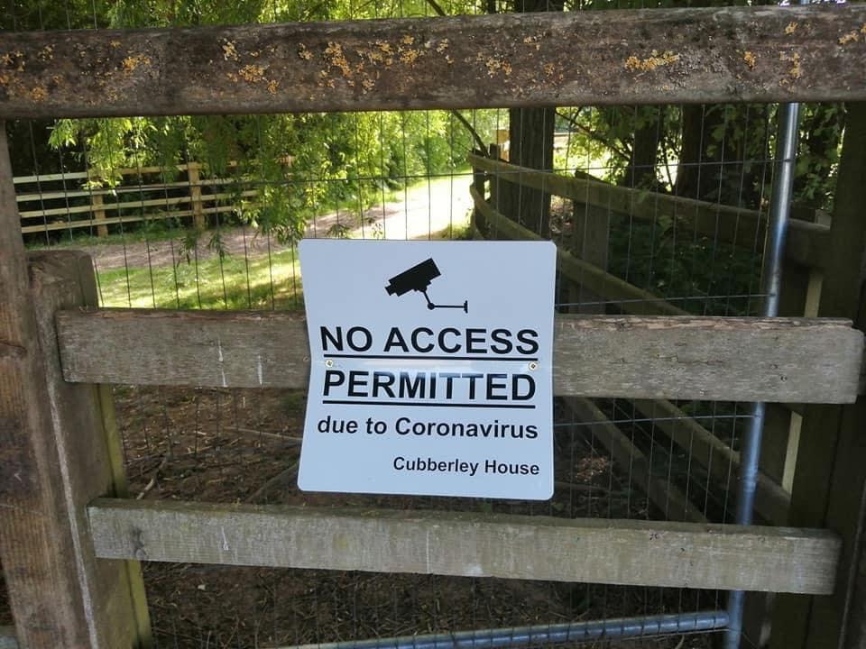 NEWS | Local residents vent frustration after public right of way is blocked by owners of Cubberley Estate