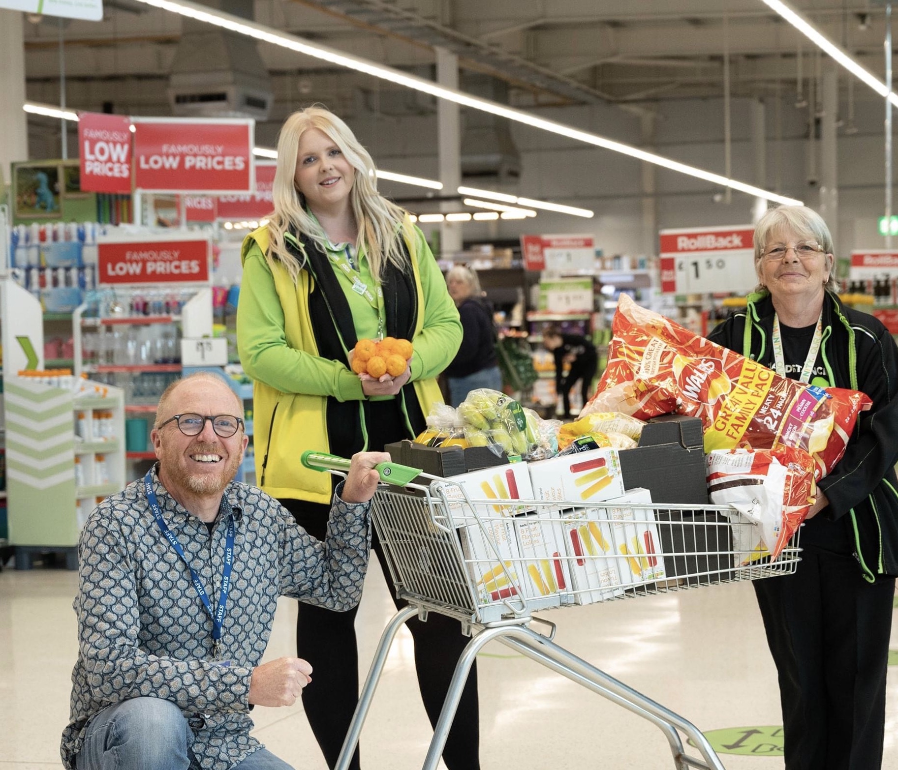 COMMUNITY | Asda donates toiletries and groceries to St Michael’s Hospice