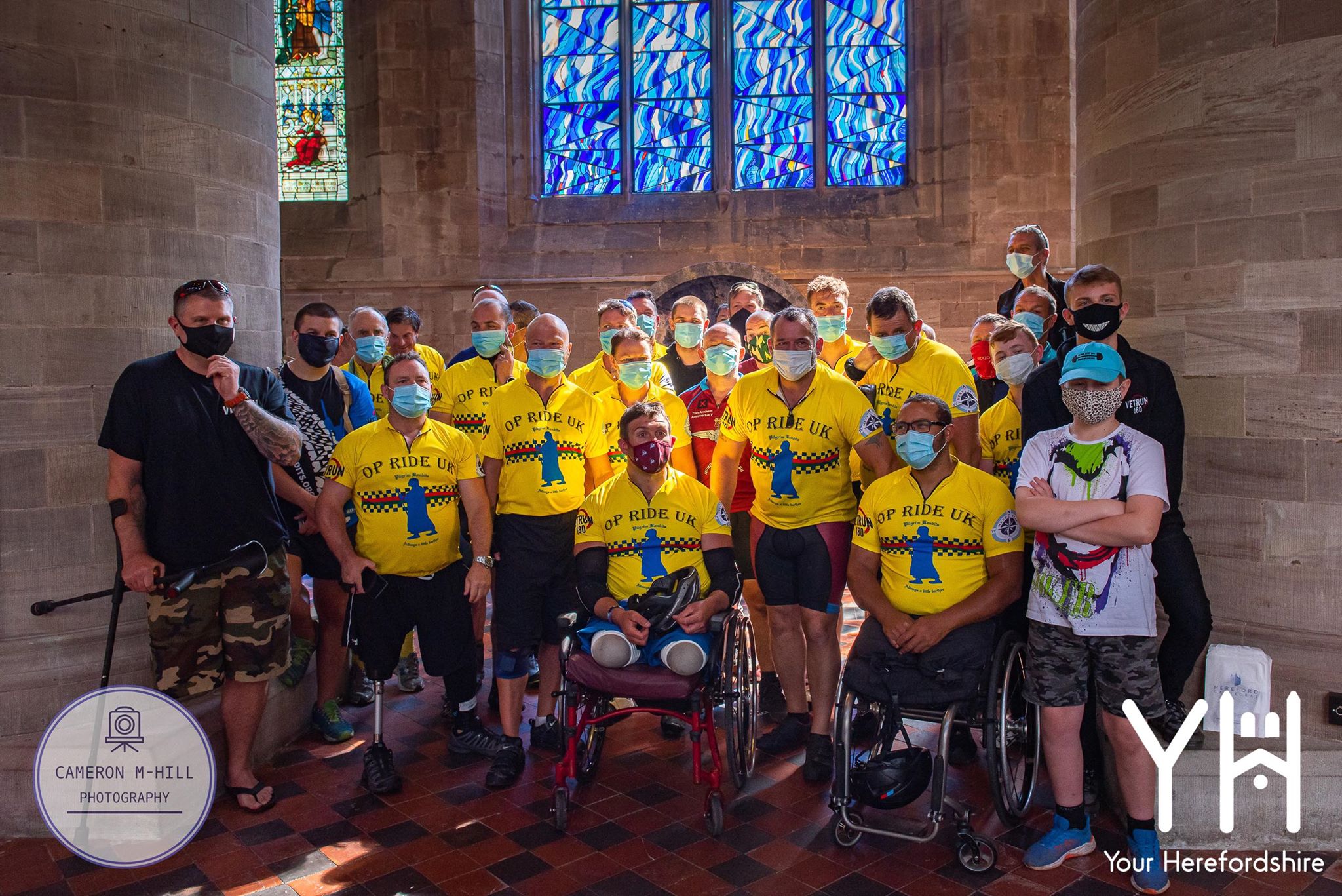 NEWS | Pilgrim Bandits travel through Hereford as part of John O’Groats to Lands End cycle ride