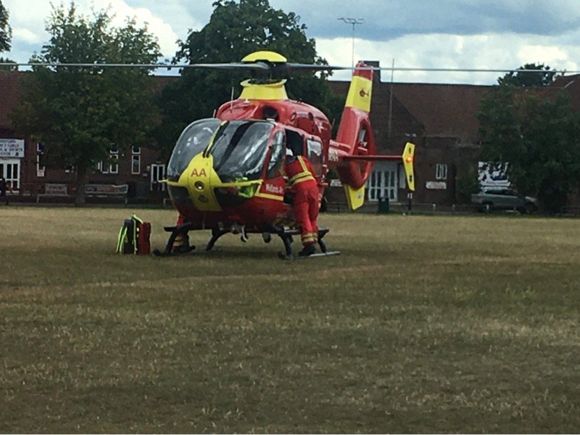 NEWS | Man airlifted to hospital after being seriously injured in industrial incident