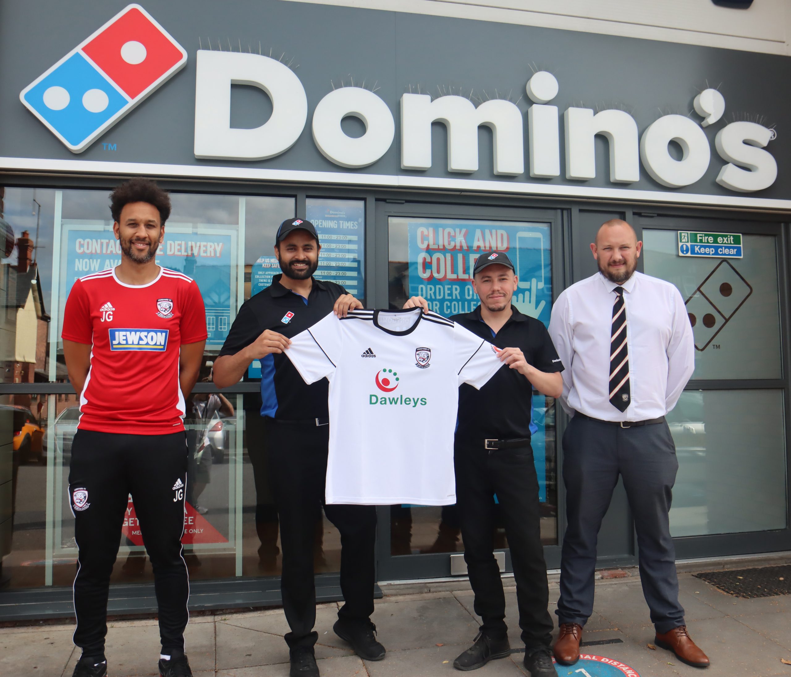 FOOTBALL | Dominos provide the dough with Hereford FC sponsorship