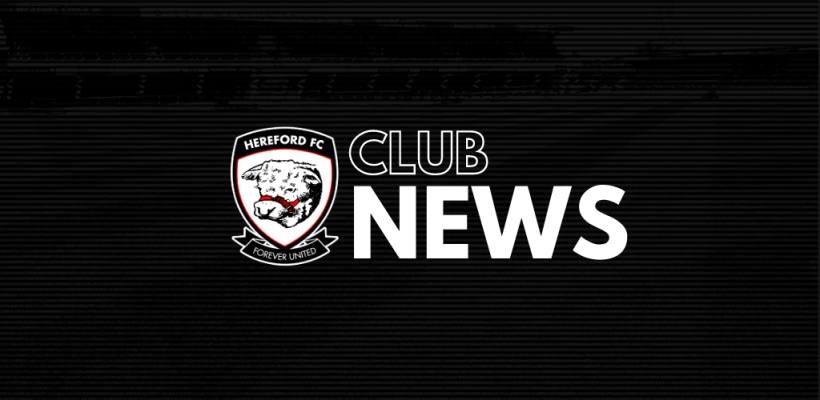 FOOTBALL | Hereford match called off due to COVID-19 related issue