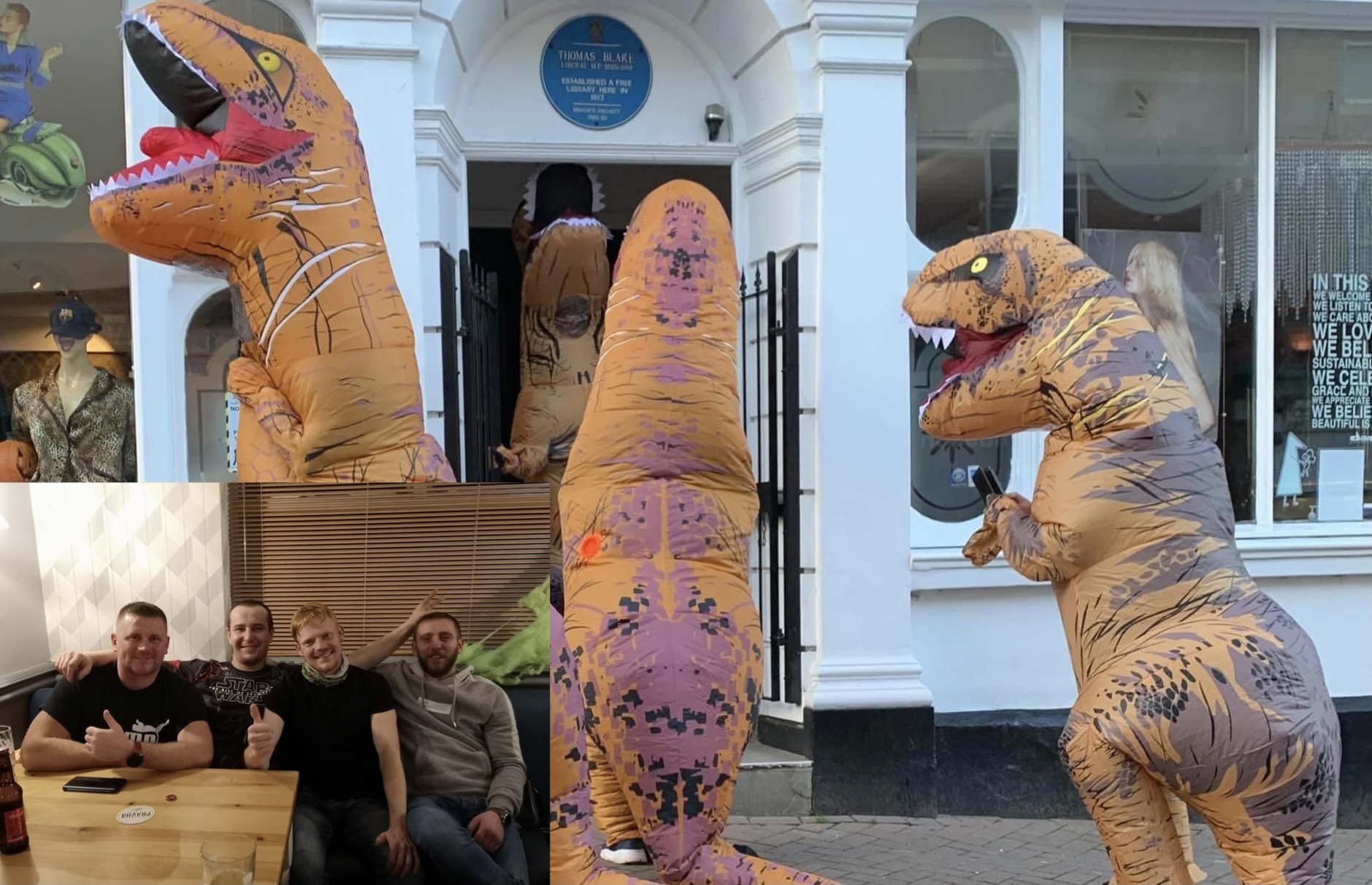 NEWS | Four men bring smiles to Ross-on-Wye