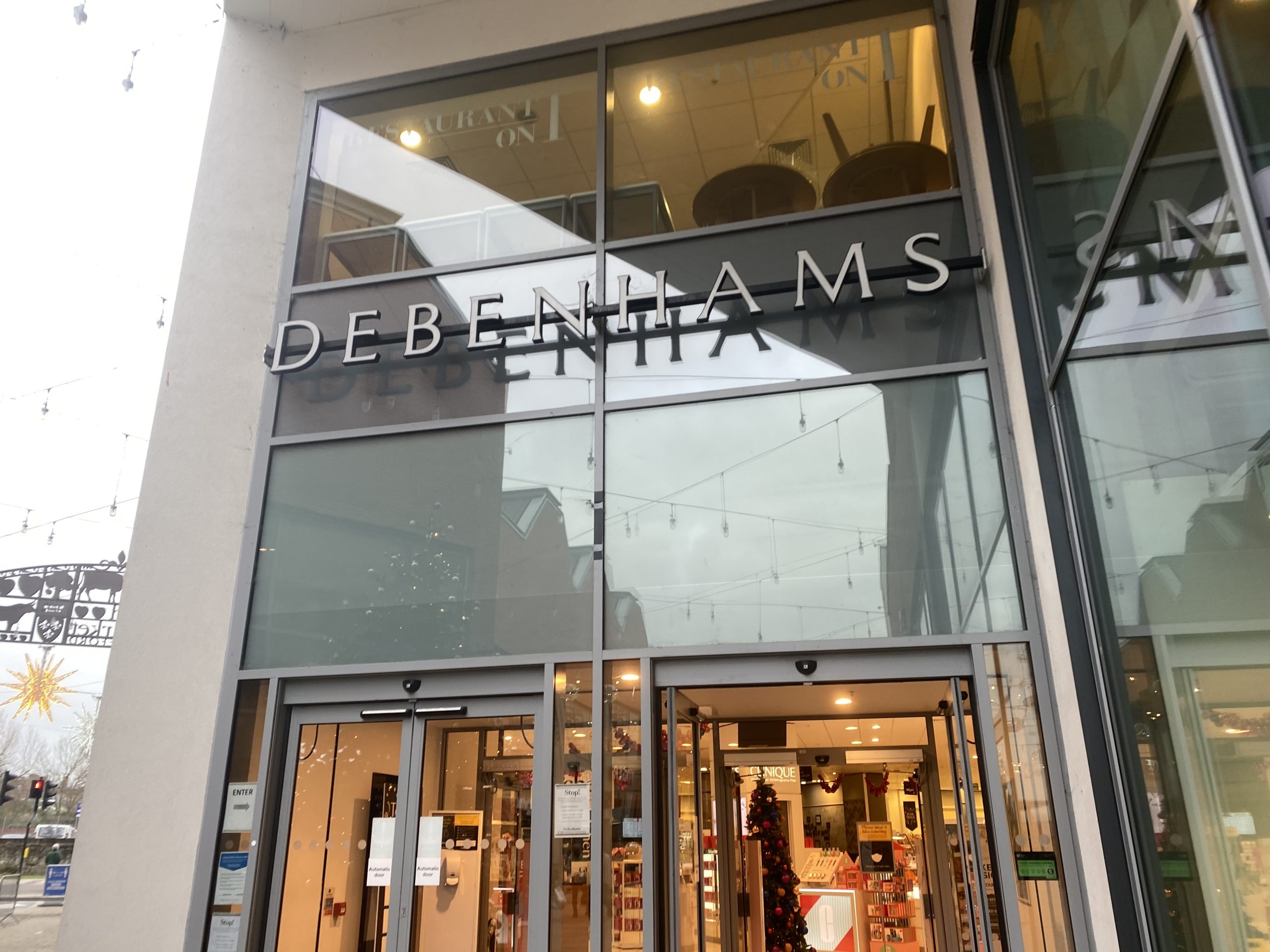 UPDATE | Debenhams Hereford is open today