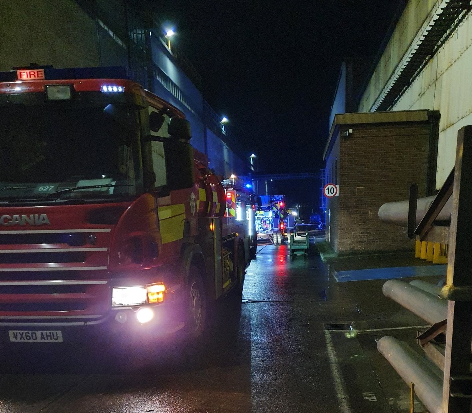 NEWS | Building fire and chemical leak at Special Metals Wiggin