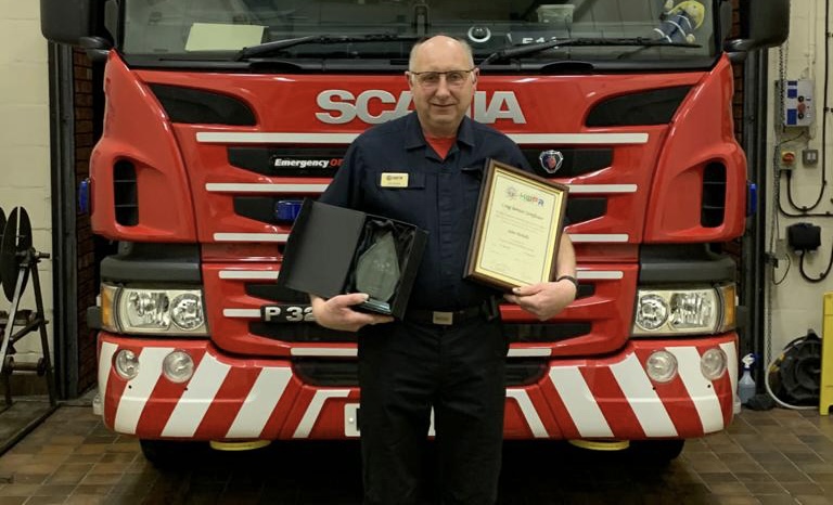 NEWS | Congratulations to Firefighter John Nicholls on celebrating 30 years service