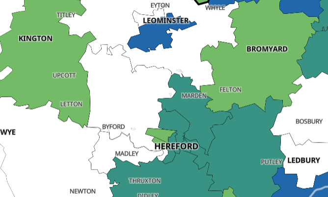 NEWS | Herefordshire’s COVID-19 infection rate continues to fall – CHECK OUT YOUR AREA NOW