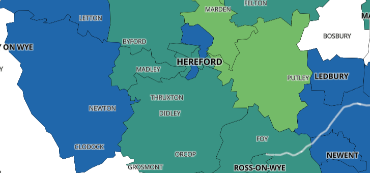 NEWS | Check out the COVID-19 infection rate in YOUR AREA of Herefordshire
