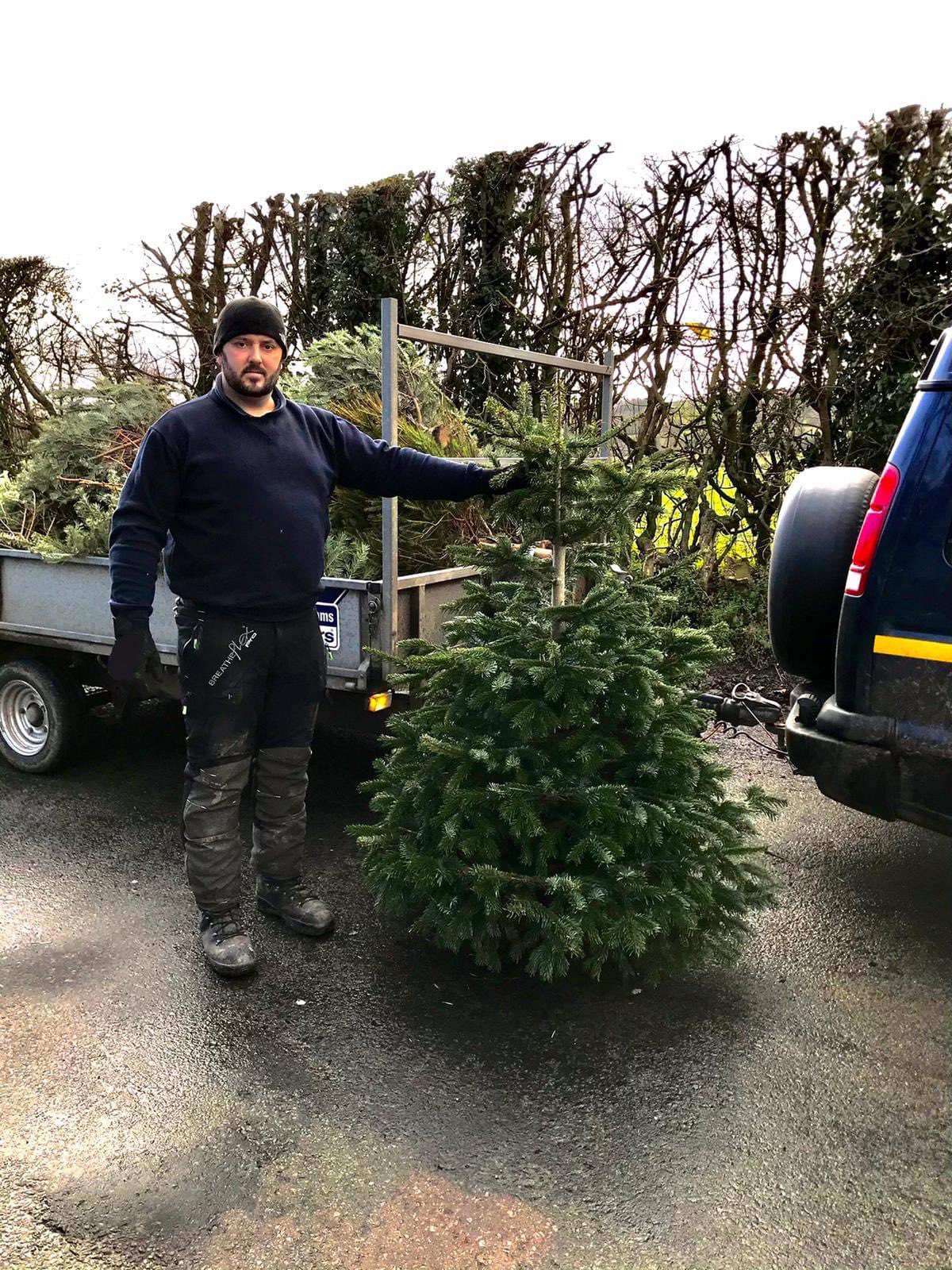 NEWS | Christmas Tree collection raises £10,000 for St Michael’s Hospice