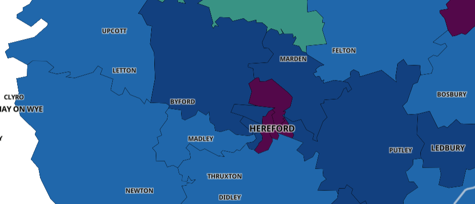 NEWS | Herefordshire’s COVID-19 infection rate continues to fall – CHECK OUT THE RATE IN YOUR AREA