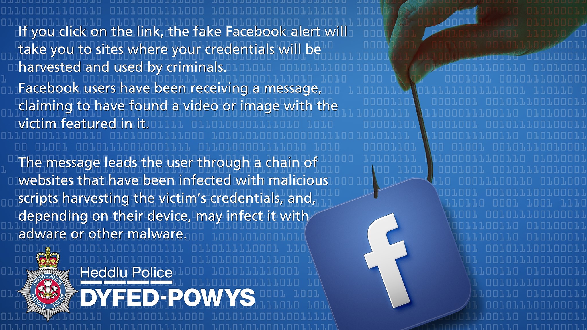NEWS | Police warn public about Facebook message scam