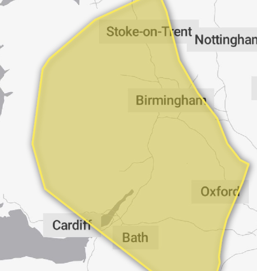 WEATHER | Yellow snow and ice warning issued for tonight