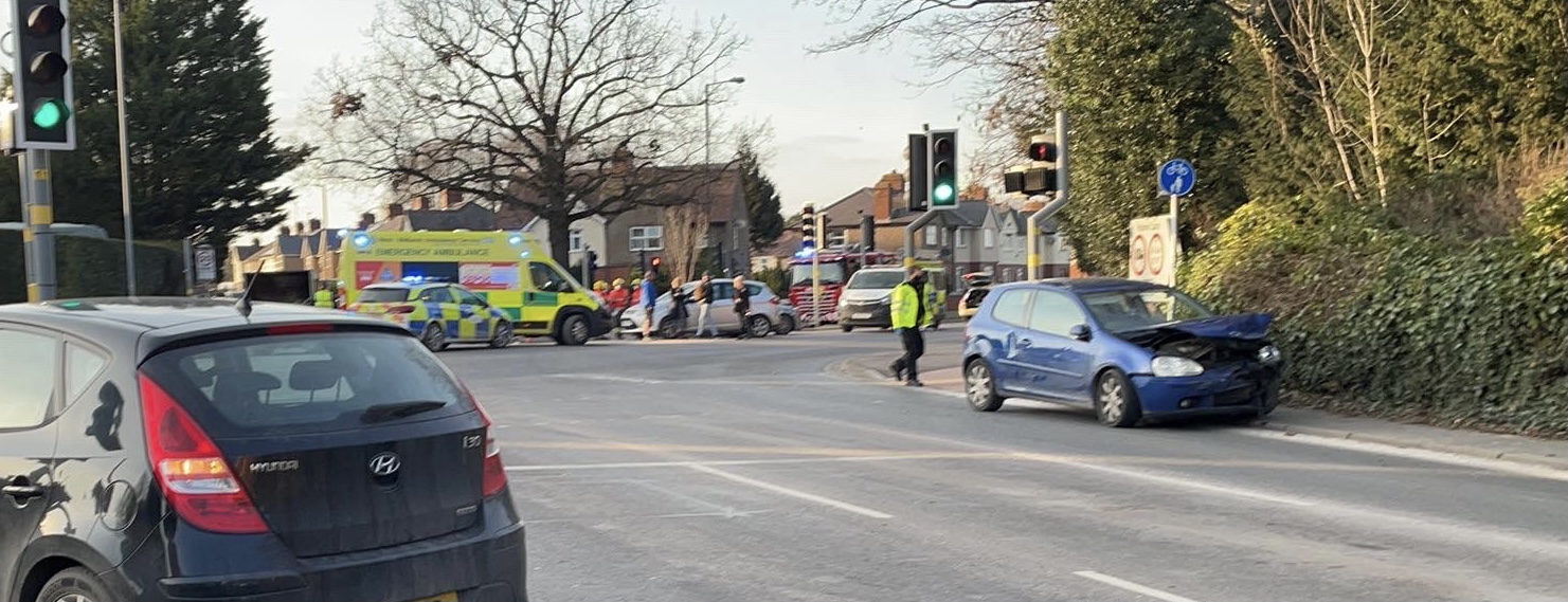 NEWS | Three people taken to hospital following collision in Hereford