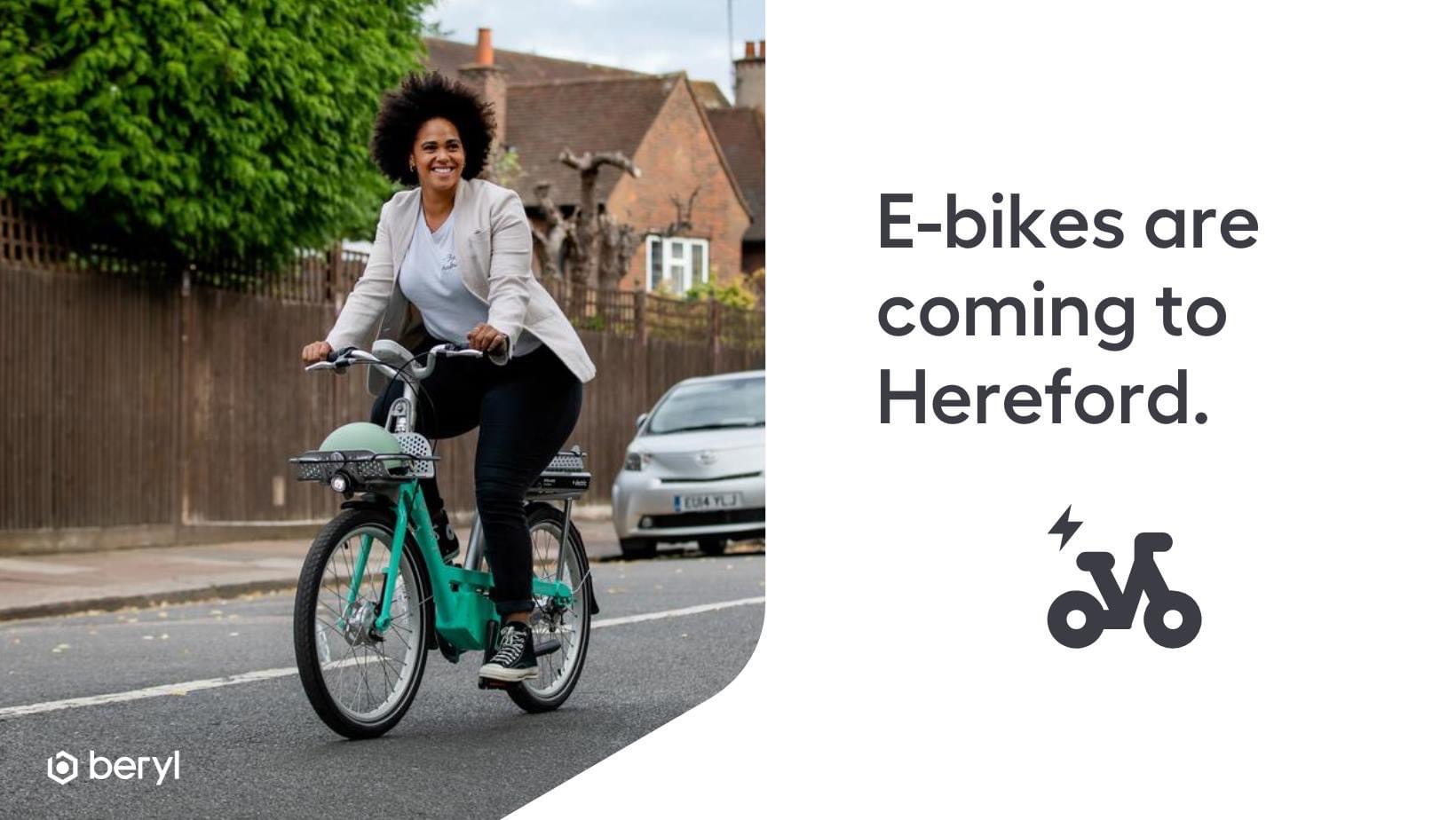 NEWS | Beryl E-bikes are coming to Hereford