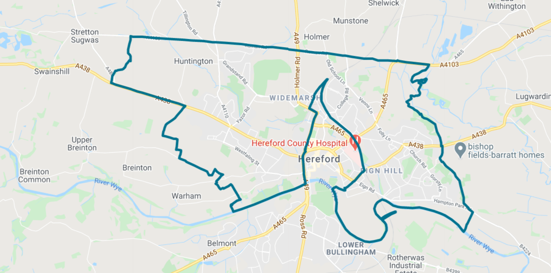 NEWS | West Mercia Crime Statistics – Hereford City Northside – January 2021