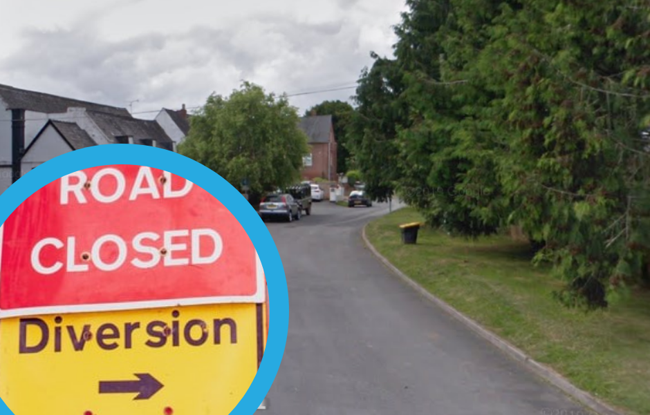 NEWS | Urgent road closure in Hereford due to water leak