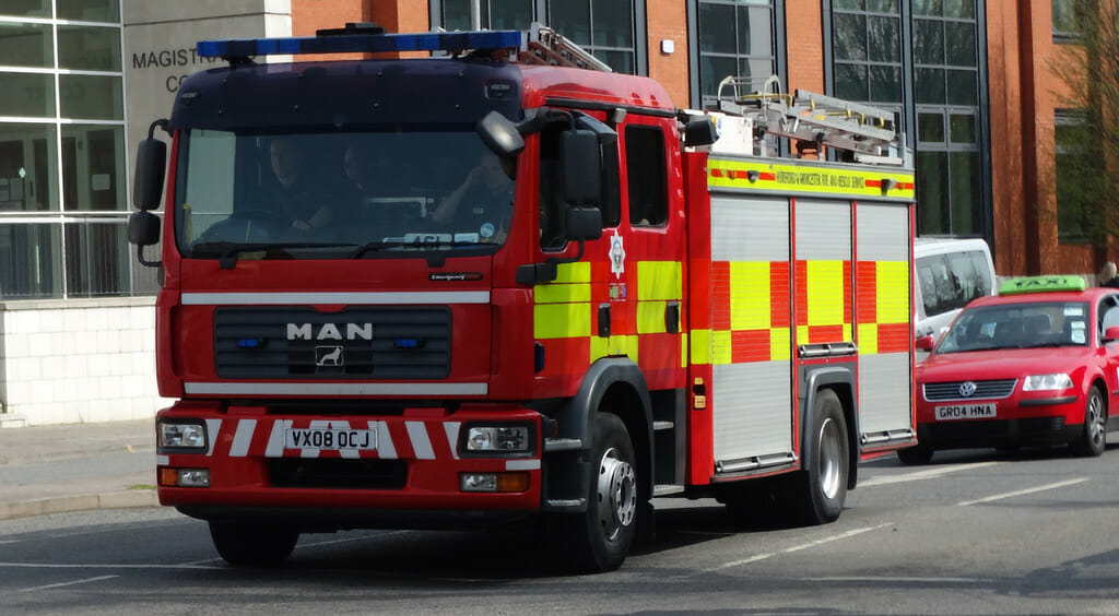 NEWS | Fire crews respond to a fire at a house in the Ledbury area