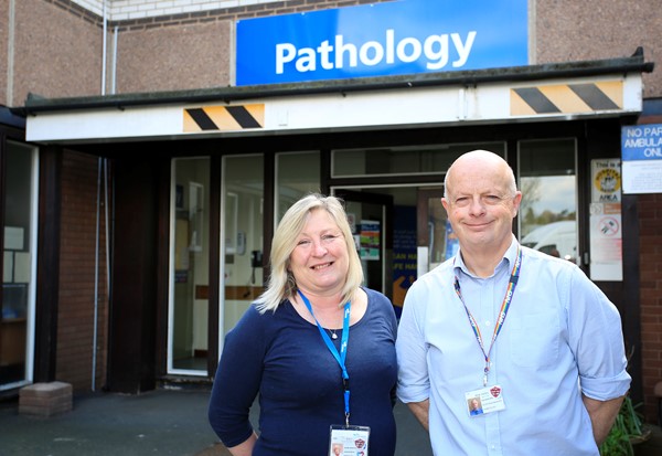 NEWS | Jackie and Ian retire after a lifetime in the labs at Hereford County Hospital