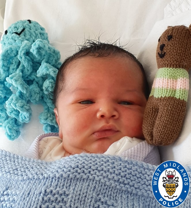 UK NEWS | Police issue photos of baby boy found abandoned in the West Midlands and plea for mother to come forward