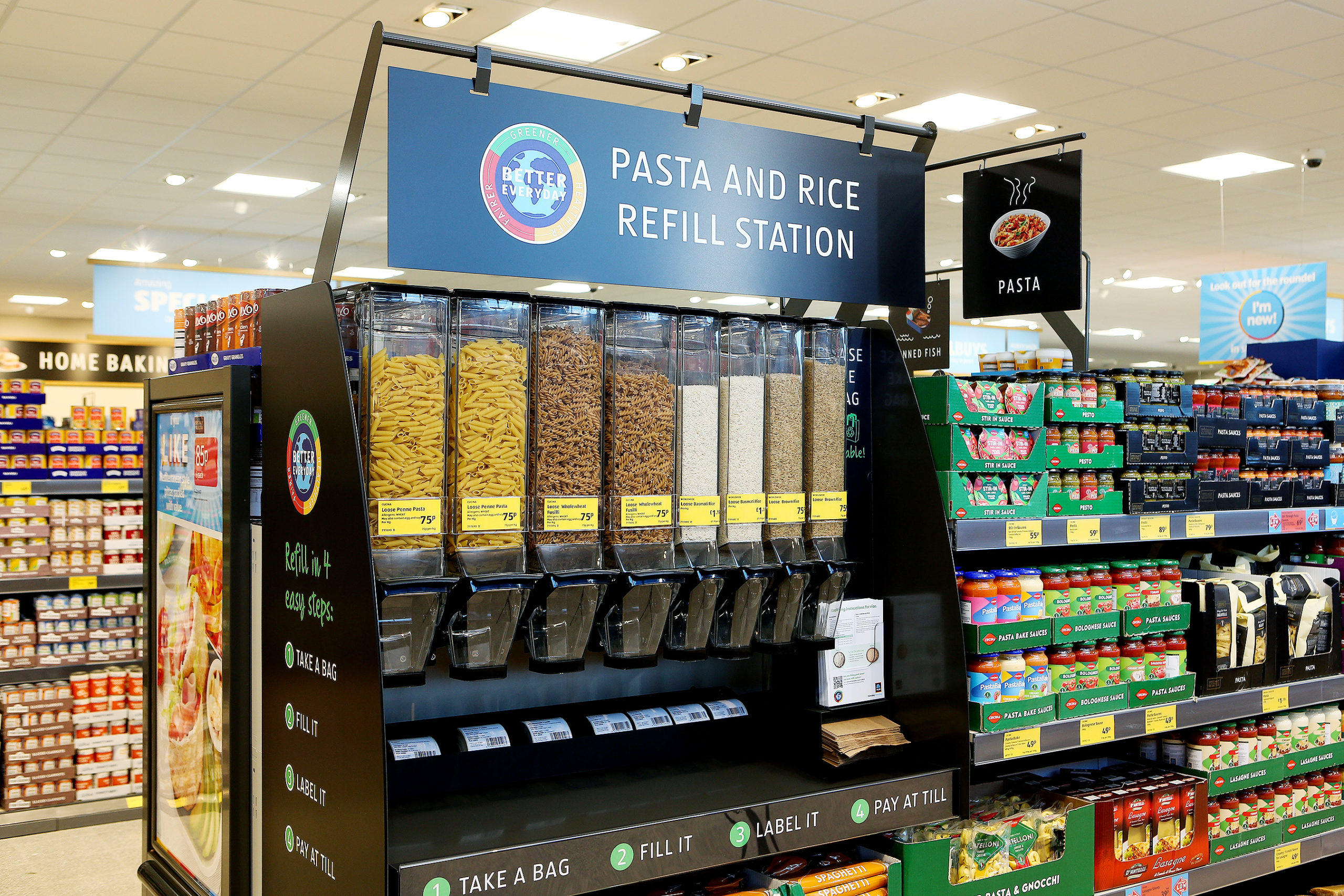 NEWS | Aldi to roll out loose rice and pasta to help customers shop more sustainably