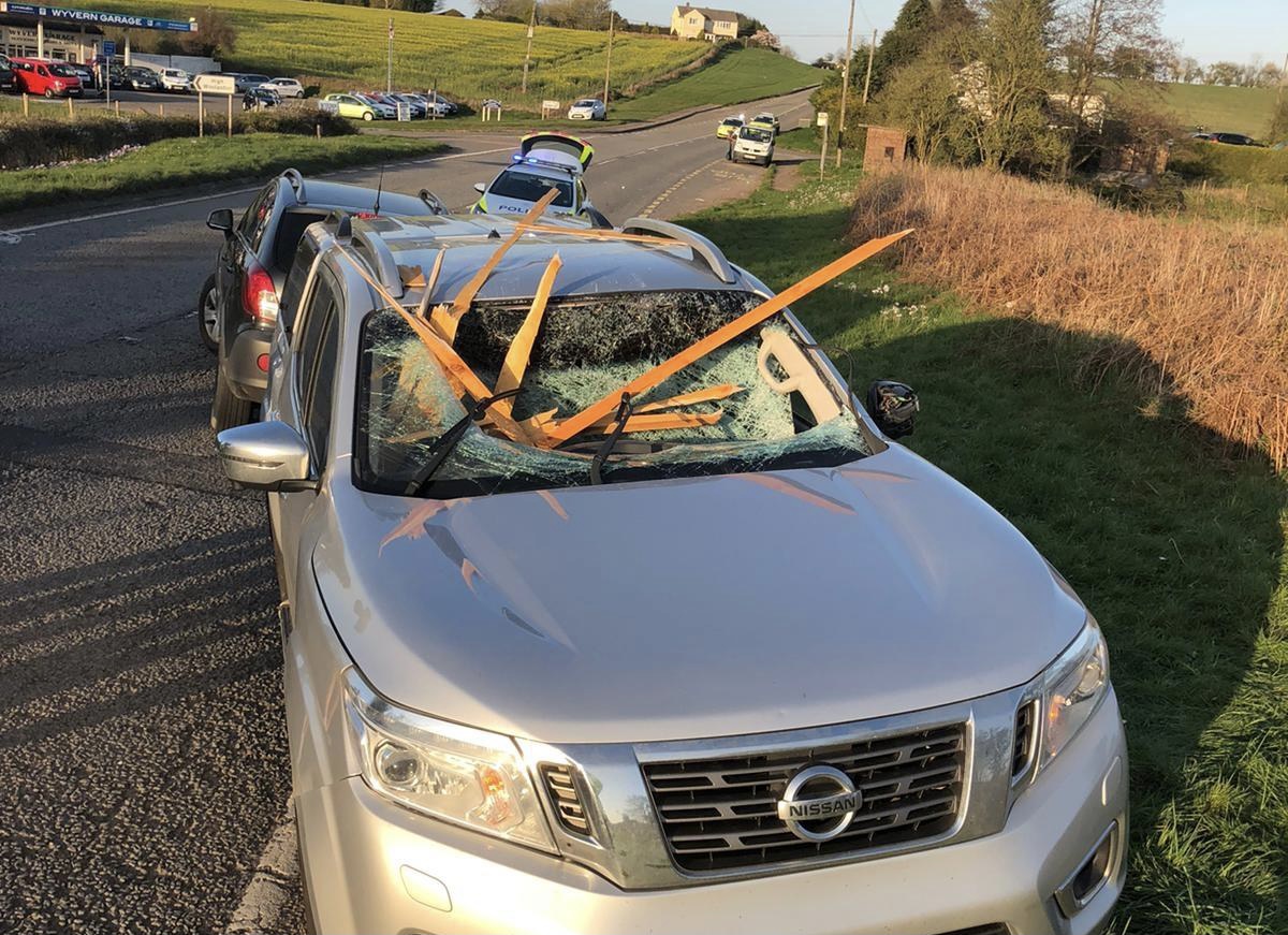 NEWS | Lucky escape for this driver yesterday