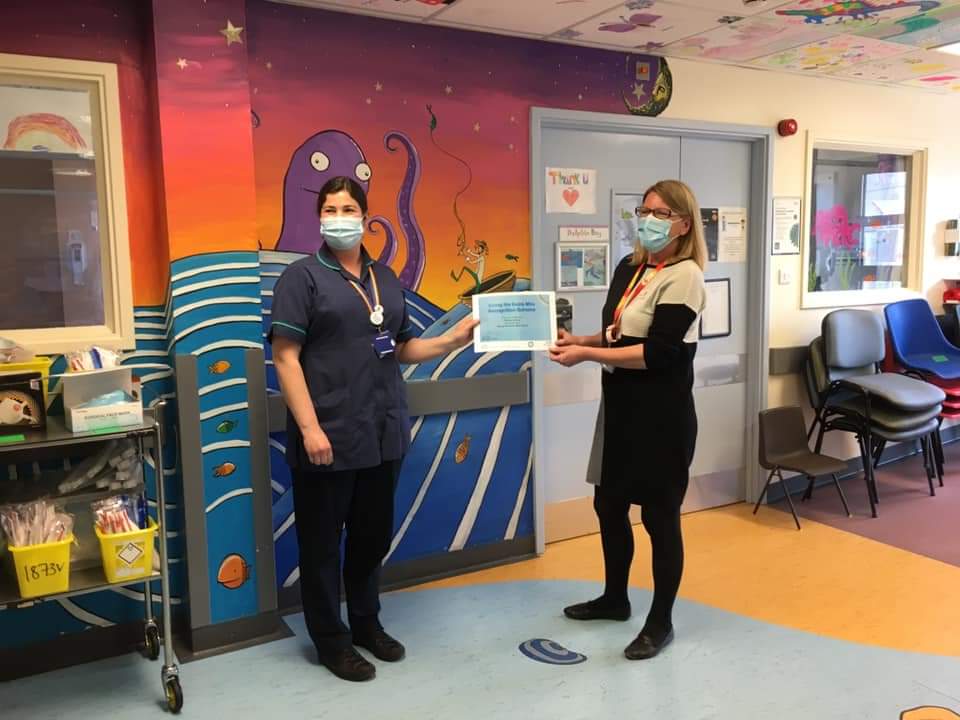 NEWS | Nurse receives award for compassionate care of COVID-19 patients at Hereford County Hospital