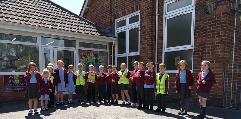 NEWS | County primary school pupils are showing off their ‘Walking Superpowers’ this Walk to School Week