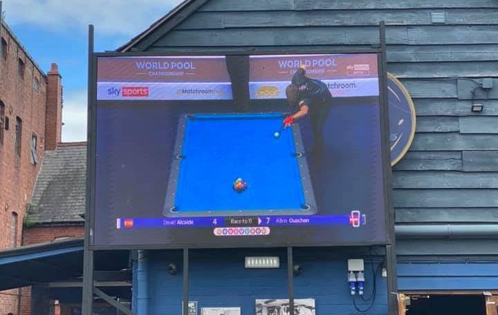 NEWS | Hereford pub installs a HUGE 3m x 2m screen just in time for Euro 2020