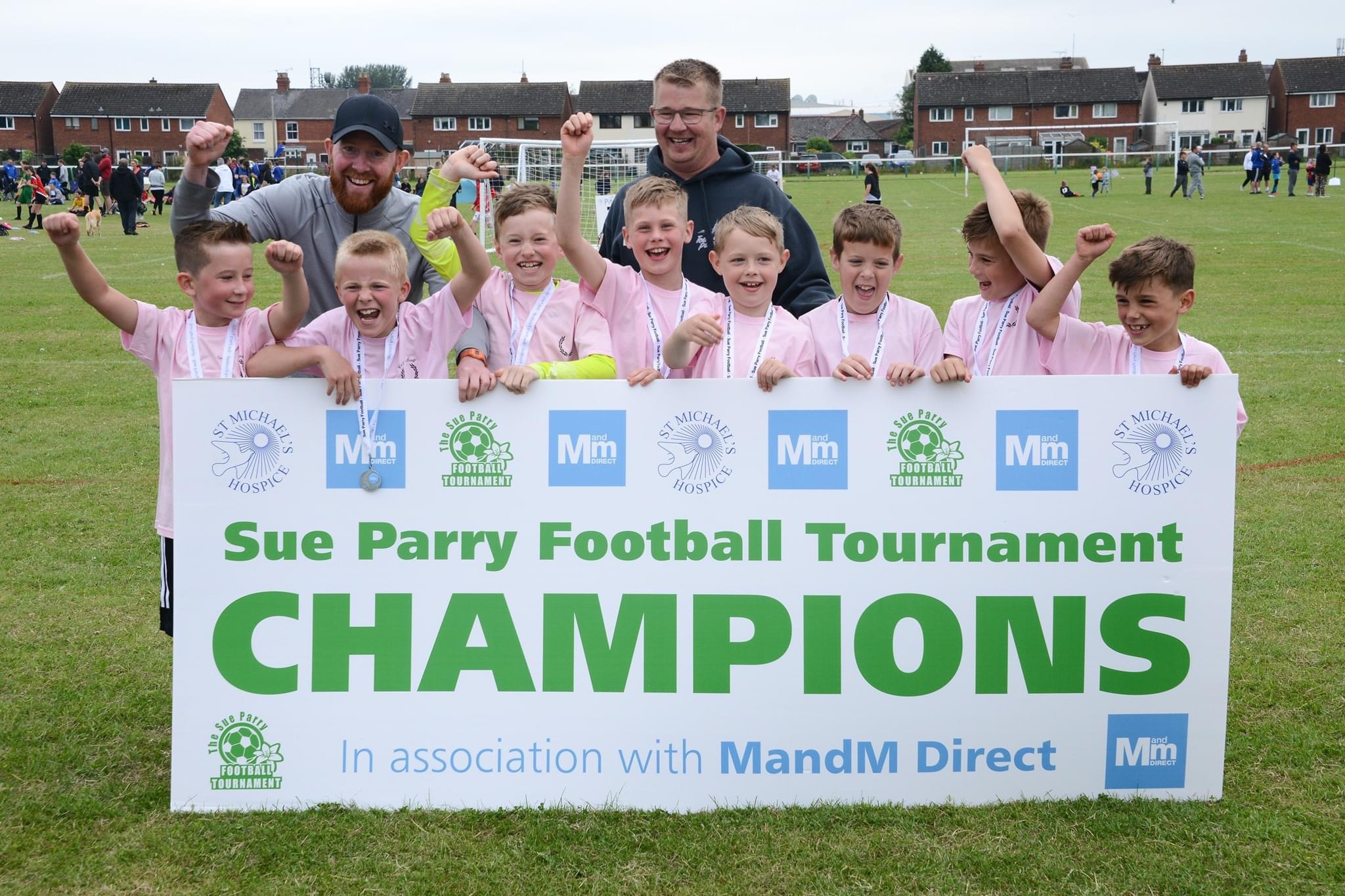 NEWS | Sue Parry Football Tournament raises a record amount for St Michael’s Hospice