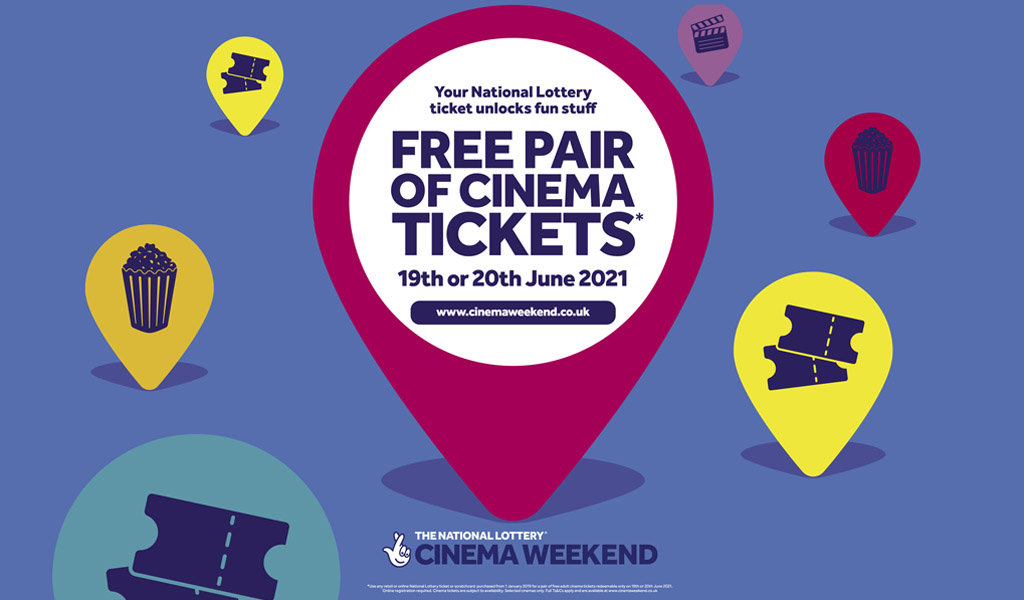 WHAT’S ON? | Free film tickets at The Courtyard for National Lottery Cinema Weekend