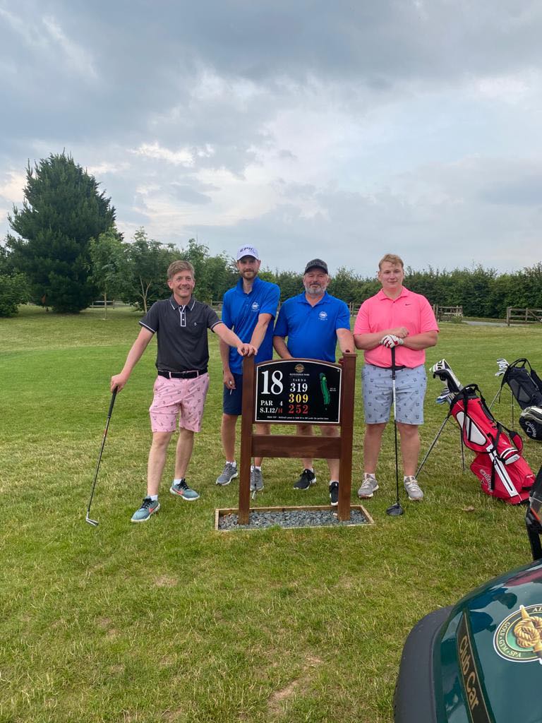 NEWS | Four Herefordshire men complete six rounds of golf in one day