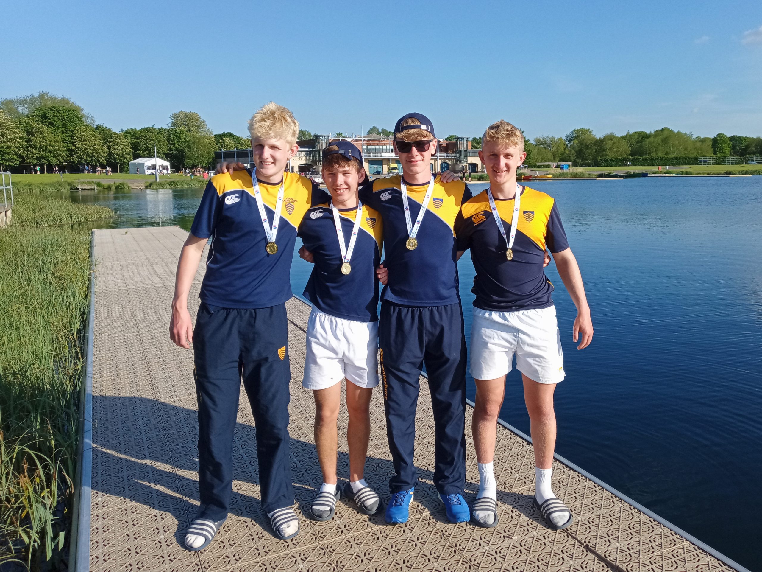 NEWS | Hereford Cathedral School rowers take gold at the  National Schools Regatta