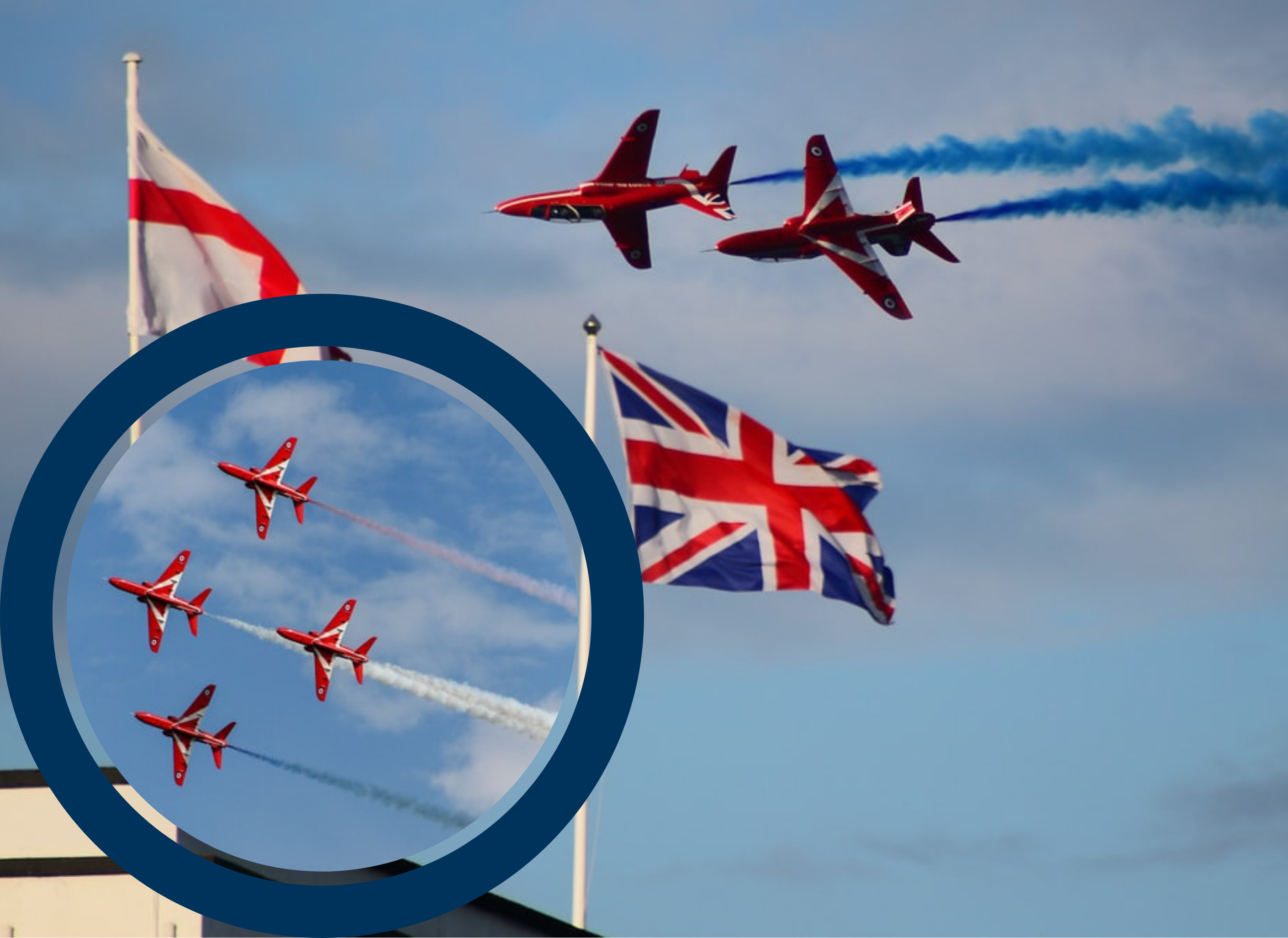 NEWS | The red arrows will be visible over parts of Herefordshire today – MORE DETAILS